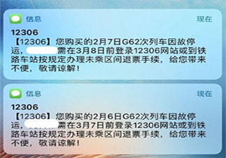 部分高鐵列車春運期間因故停運是怎么回事 春運列車為什么停運了