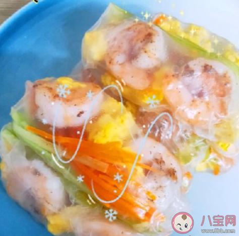 低脂鮮蝦越南春卷怎么做 春卷好吃做法大全