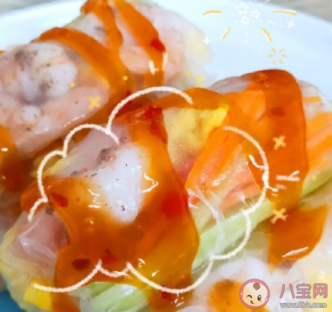 低脂鮮蝦越南春卷怎么做 春卷好吃做法大全