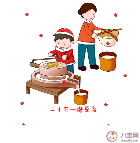 為什么臘月二十五要磨豆腐 臘月二十五有哪些習俗 為什么臘月二十五要磨豆腐 臘月二十五有哪些習俗