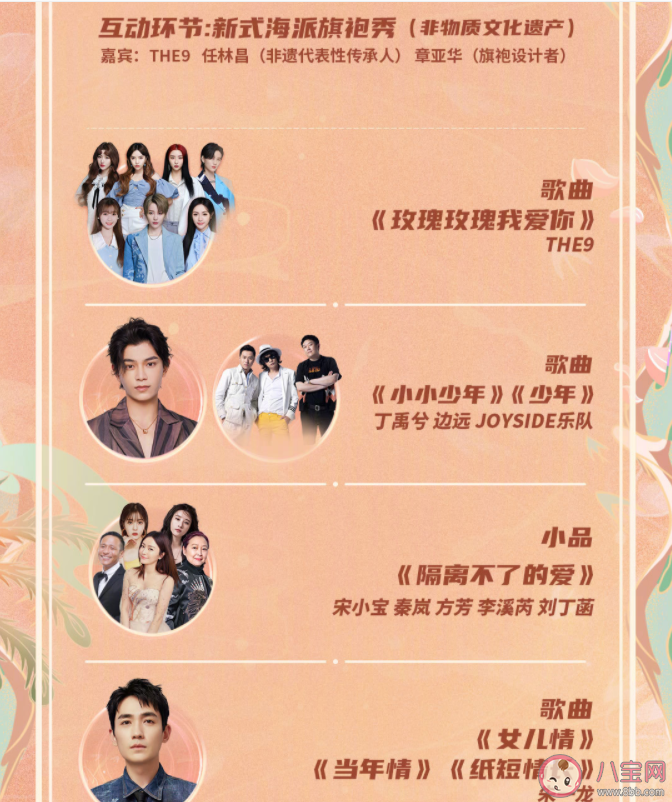 東方衛視春晚節目單 全明星陣容海報大大全