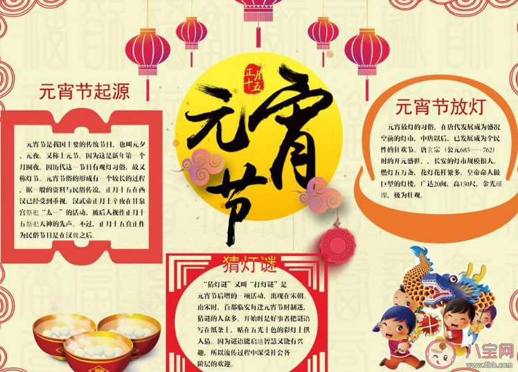 2021元宵節(jié)手抄報(bào)圖片文字內(nèi)容 2021元宵節(jié)手抄報(bào)好看模板圖片