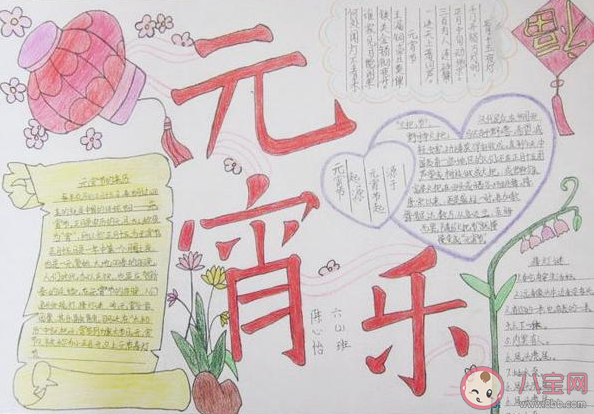 2021元宵節(jié)手抄報(bào)圖片文字內(nèi)容 2021元宵節(jié)手抄報(bào)好看模板圖片