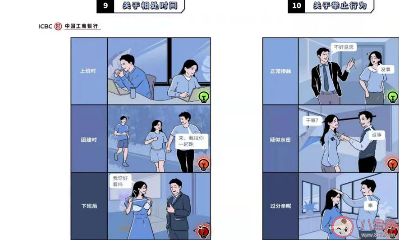 工行內部異性員工相處10條倡議準則內容 如何看待這份異性員工相處倡議書 工行內部異性員工相處10條倡議準則內容 如何看待這份異性員工相處倡議書