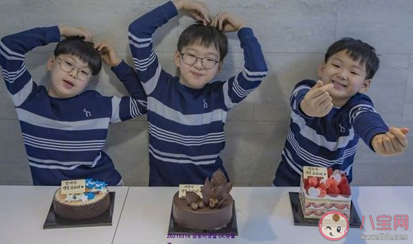 宋家三胞胎9歲是什么樣子的 宋民國9歲生日近照