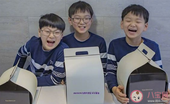 宋家三胞胎9歲是什么樣子的 宋民國9歲生日近照