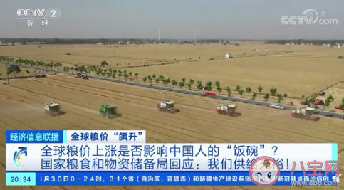 官方回復(fù)全球糧價上漲是否影響中國人 需要提前囤積糧食嗎