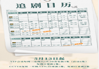 《生活家》追劇日歷 《生活家》更新時間表