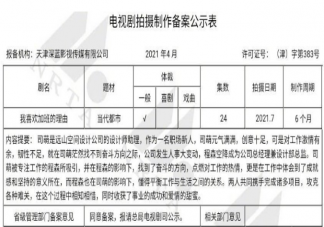 《我喜歡加班的理由》講述了什么故事 我喜歡加班的理由什么時候開機