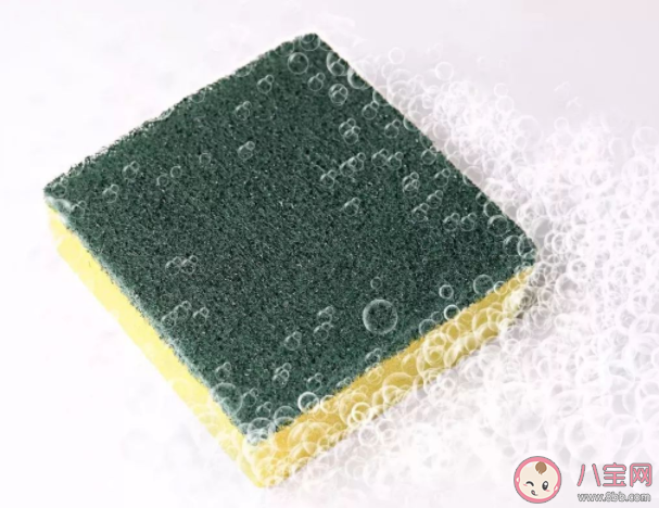 海綿擦洗碗對健康有害嗎 洗碗海綿多久換一次比較好