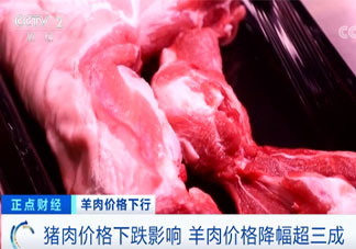 羊肉價格降幅超三成是什么原因 下半年羊肉還會漲價嗎