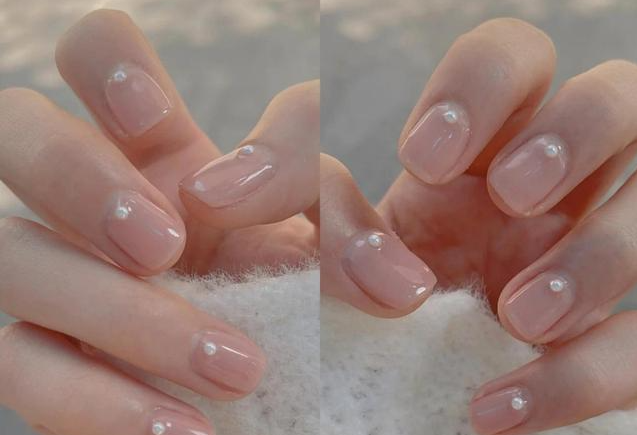楊倩的同款珍珠美甲怎么做 珍珠美甲有哪些好看的款式 楊倩的同款珍珠美甲怎么做 珍珠美甲有哪些好看的款式