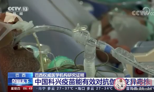 中國科興疫苗能有效對抗伽馬變異毒株 新冠疫苗能起到哪些作用