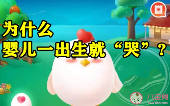 為什么嬰兒一出生就哭 螞蟻莊園小課堂8月24日答案