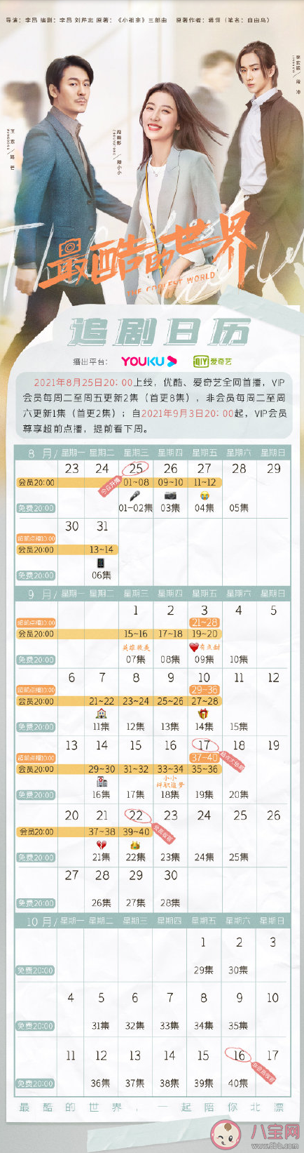 《最酷的世界》追劇日歷 滕小小和誰在一起了