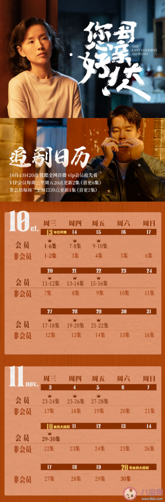 《您好母親大人》追劇日歷 《您好母親大人》是根據什么改編的