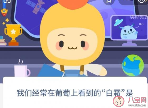 我們經常在葡萄上看到的白霜是什么 螞蟻新村12月7日答案 我們經常在葡萄上看到的白霜是什么 螞蟻新村12月7日答案