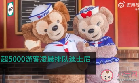 凌晨3點超5000人迪士尼排隊買玩偶 為什么迪士尼玩偶這么火 凌晨3點超5000人迪士尼排隊買玩偶 為什么迪士尼玩偶這么火