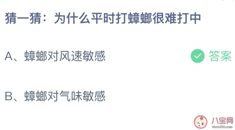 為什么平時打蟑螂很難打中 螞蟻莊園5月27日答案最新