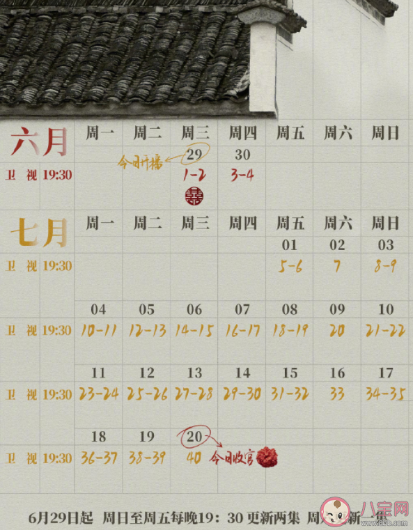 《幸福到萬家》追劇日歷 《幸福到萬家》更新時間表