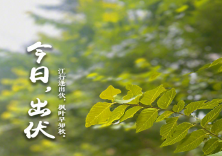 三伏結束了的朋友圈心情句子 三伏結束了的感受說說