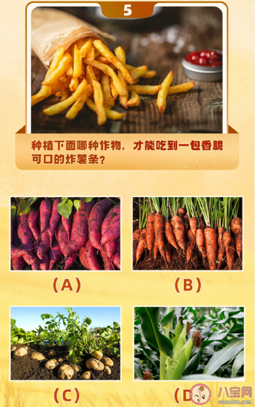 干飯人等級測試 你知道這些農作物是什么原料做成的嗎 干飯人等級測試 你知道這些農作物是什么原料做成的嗎