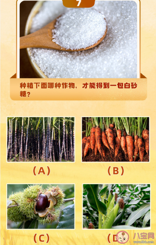 干飯人等級測試 你知道這些農作物是什么原料做成的嗎 干飯人等級測試 你知道這些農作物是什么原料做成的嗎