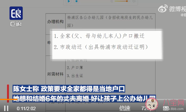 夫妻結婚6年因3歲兒子轉學想離婚 如何看待這件事情