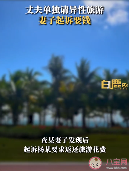 丈夫請異性旅游妻子起訴要錢 丈夫和異性出游該怎么辦