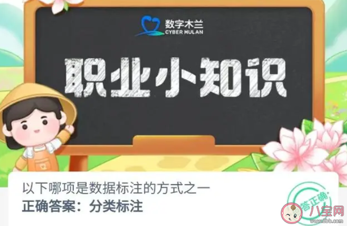 螞蟻新村8月29日答案 以下哪項是數據標注的方式之一 