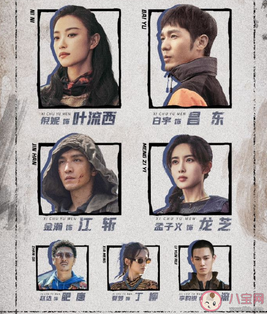 《西出玉門》人物關系圖 昌東葉流西為什么合作