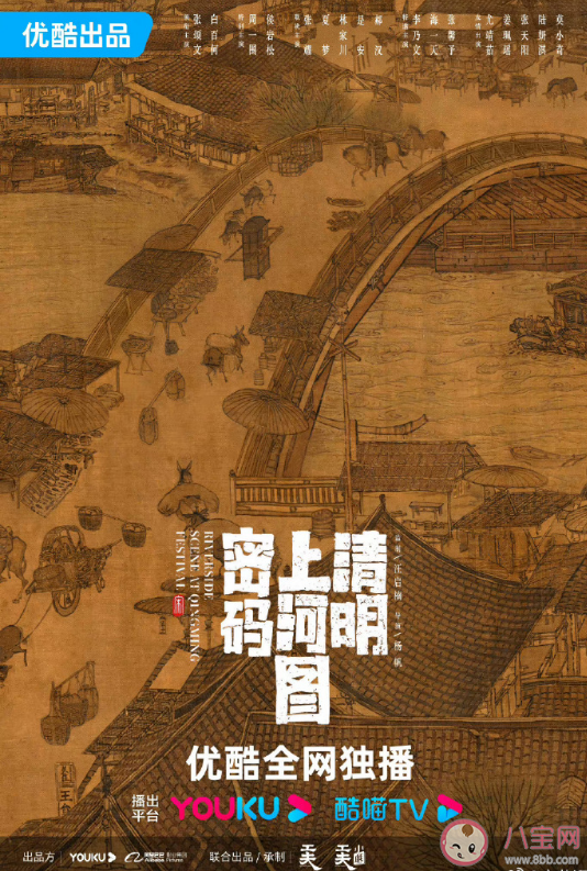 《清明上河圖密碼》演員陣容官宣 《清明上河圖密碼》有哪幾個案子