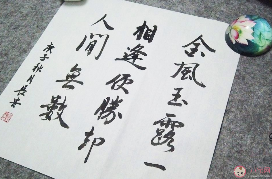 金風玉露啊一相逢是什么歌 《金風玉露一相逢》歌曲歌詞介紹