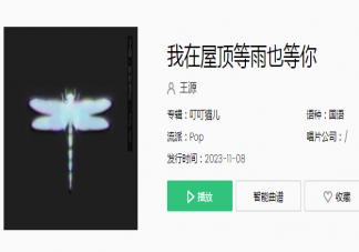 王源《我在屋頂?shù)扔暌驳饶恪犯柙~是什么 《我在屋頂?shù)扔暌驳饶恪犯枨柙~介紹